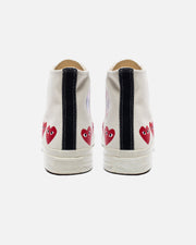 CONVERSE X CDG PLAY MULTI HEART CHUCK TAYLOR ALL STAR '70 HIGH