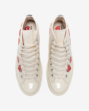 CONVERSE X CDG PLAY MULTI HEART CHUCK TAYLOR ALL STAR '70 HIGH