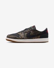 JORDAN AJ 1 LOW OG 'LASER' - BLACK/ VARSITY RED