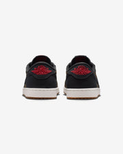 JORDAN AJ 1 LOW OG 'LASER' - BLACK/ VARSITY RED