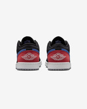 JORDAN AJ 1 LOW - BLACK/ SUMMIT WHITE/ TRUE BLUE