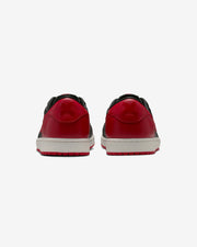 JORDAN AJ 1 RETRO LOW OG - BLACK/ VARSITY RED/ SUMMIT WHITE