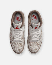 JORDAN AJ 3 RETRO 'LASER' - PHANTOM/ UNIVERSITY RED