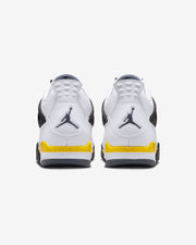 JORDAN  AJ 4 RETRO 'RARE AIR' - WHITE/ TOUR YELLOW