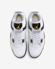 JORDAN  AJ 4 RETRO 'RARE AIR' - WHITE/ TOUR YELLOW
