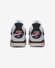 JORDAN AJ 4 RETRO - OFF WHITE/ FIRE PINK/ ANTHRACITE