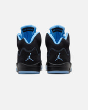 JORDAN AJ 5 RETRO - BLACK/ UNIVERSITY BLUE/ WHITE