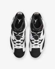 JORDAN AJ 6 RETRO - WHITE/ BLACK