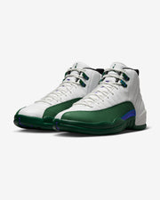 JORDAN AJ RETRO 12 - SUMMIT WHITE/ GORGE GREEN