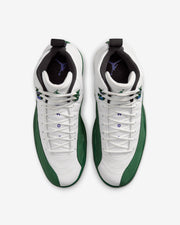 JORDAN AJ RETRO 12 - SUMMIT WHITE/ GORGE GREEN
