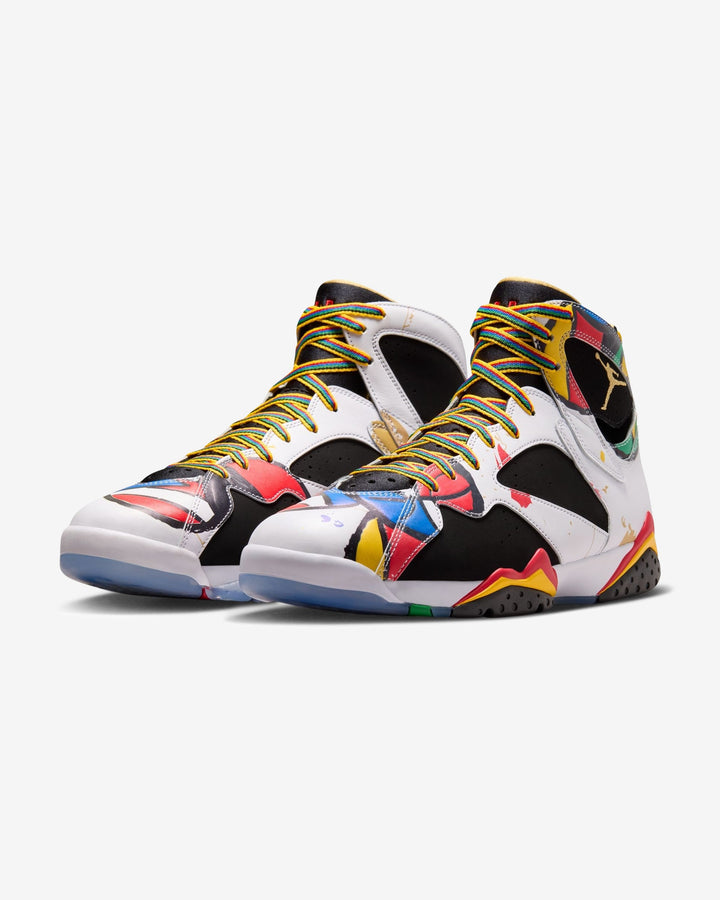 JORDAN AJ RETRO 7 'MIRÓ' - WHITE/ METALLIC GOLD