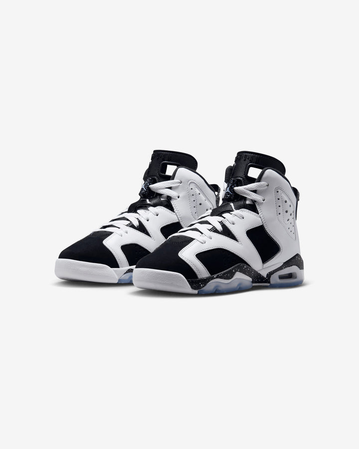 JORDAN GS AJ 6 RETRO - WHITE/ BLACK