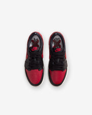 JORDAN PS AJ 1 RETRO LOW OG - BLACK/ VARSITY RED/ SUMMIT WHITE
