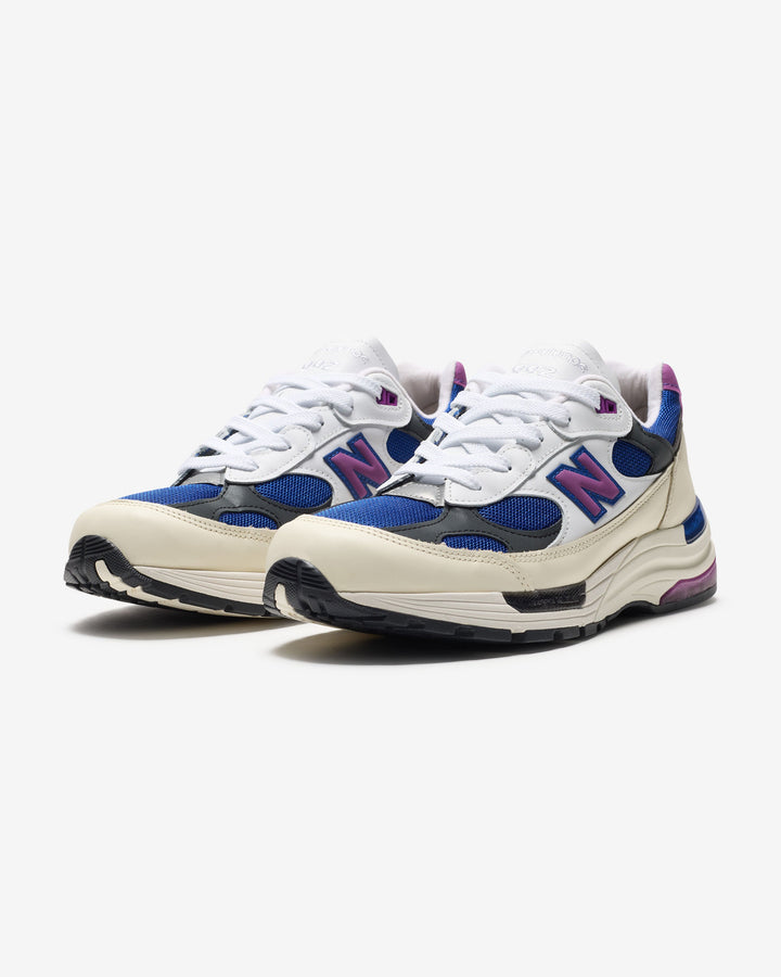 NEW BALANCE 992 'MADE IN USA' - WHITE/ TEAM ROYAL
