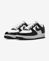 NIKE AIR FORCE 1 LOW 'CRACKED LEATHER' - BLACK/ WHITE