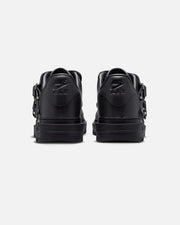 NIKE AIR FORCE 1 LUXE - BLACK/METALLIC SILVER / ANTHRACITE
