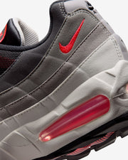 NIKE AIR MAX 95 'BIG BUBBLE' PRM - ANTHRACITE/ SOLAR RED