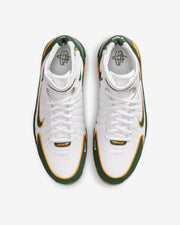 NIKE AIR ZOOM HUARACHE - WHITE/ DEEP FOREST/ CANYON GOLD