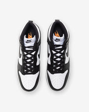 NIKE DUNK HIGH RETRO - WHITE/ BLACK/ TOTALORANGE