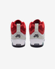 NIKE SB AIR MAX ISHOD 2  - WHITE/ VARSITYRED/ SUMMITWHITE