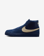 NIKE SB ZOOM BLAZER MID - COASTAL BLUE/ PALE YELLOW