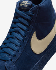 NIKE SB ZOOM BLAZER MID - COASTAL BLUE/ PALE YELLOW