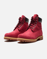 TIMBERLAND PREMIUM 6-INCH BOOT - DARK RED NUBUCK