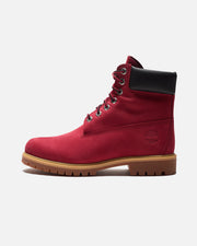 TIMBERLAND PREMIUM 6-INCH BOOT - DARK RED NUBUCK