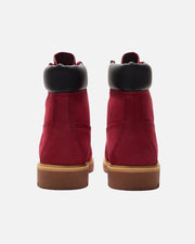 TIMBERLAND PREMIUM 6-INCH BOOT - DARK RED NUBUCK
