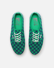 VANS PREMIUM AUTHENTIC 44 'PUNK KNIT' - GREEN/ NAVY