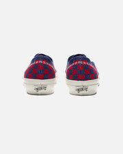 VANS PREMIUM AUTHENTIC 44 'PUNK KNIT' - RED/ BLUE