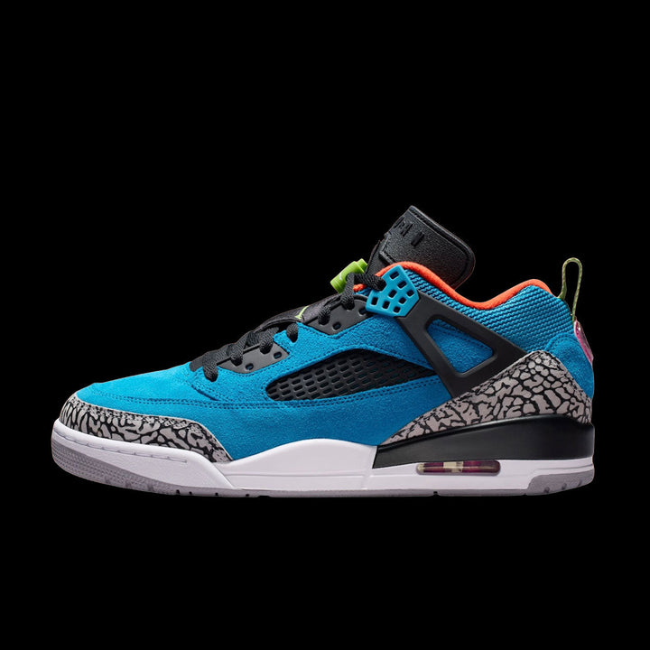 Air Jordan Spizike Low (Neo Turq/Vivid Green-Lt Crimson)