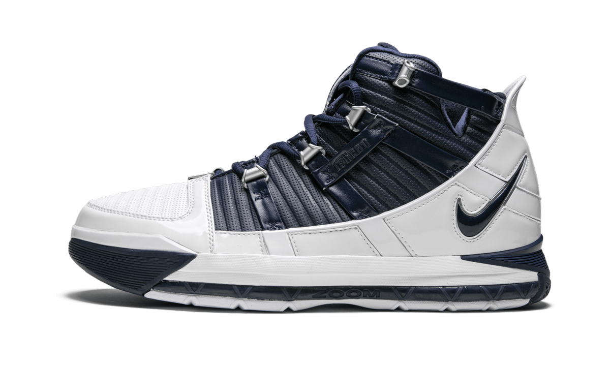 Zoom Lebron 3 QS "White/Navy" AO2434 103