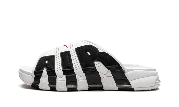 Air More Uptempo Slide NA "White Black Red" FB7815 100
